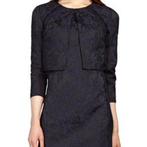 Kay Unger NWT Navy Cocktail Dress & Jacket Size 8